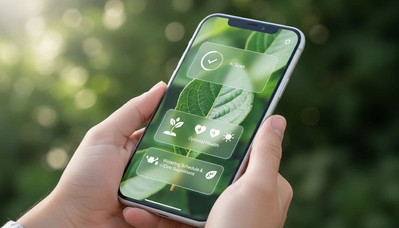 KI Pflanzen Scan in der FlorAI App